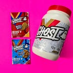 Ghost whey and vegan protein powders