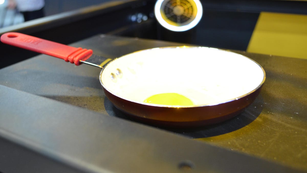 This egg is being cooked on top of a router that&apos;s overheated thanks to malware that mines for cryptocurrency. It tasted awful.