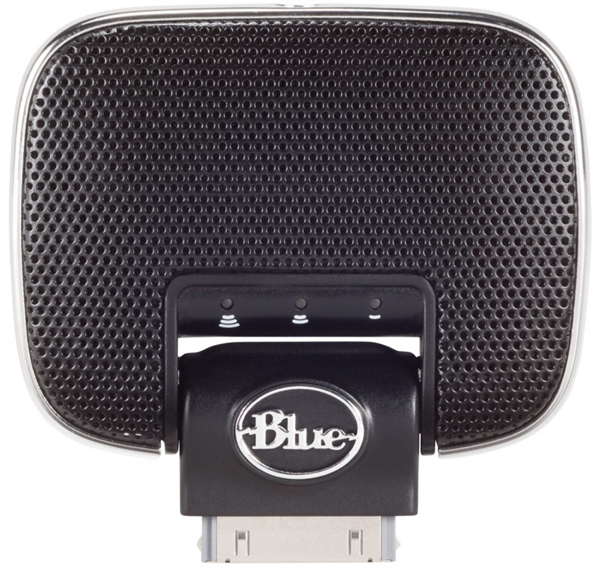 Photo of the second-generation Mikey microphone from Blue Microphones.