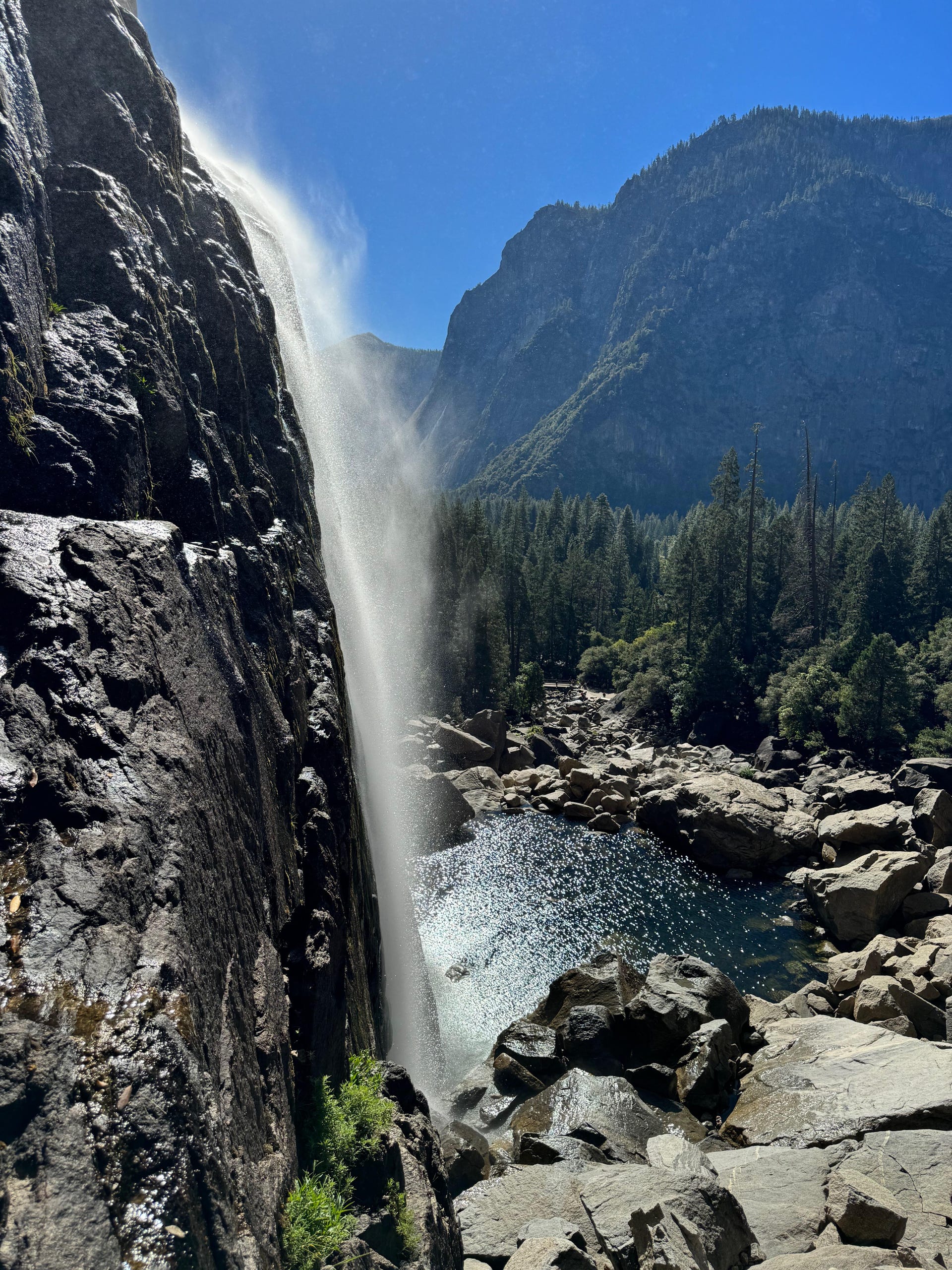 Lower Yosemite Falls, shot on iPhone 15 Pro Max Main camera