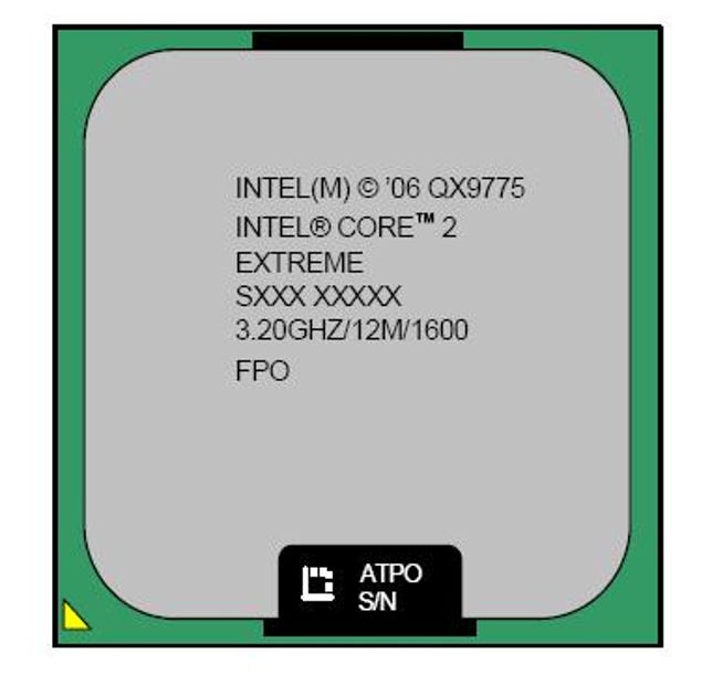Intel QX9775 Extreme processor