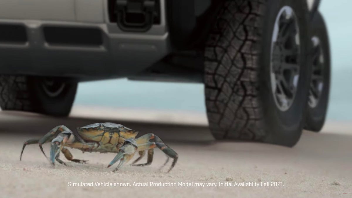GMC Hummer crab walk