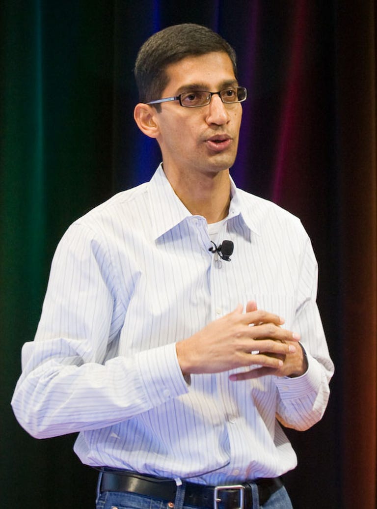 Sundar Pichai, vice president of product development at Google, announced the Chrome OS project.