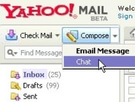 E-mail or chat?
