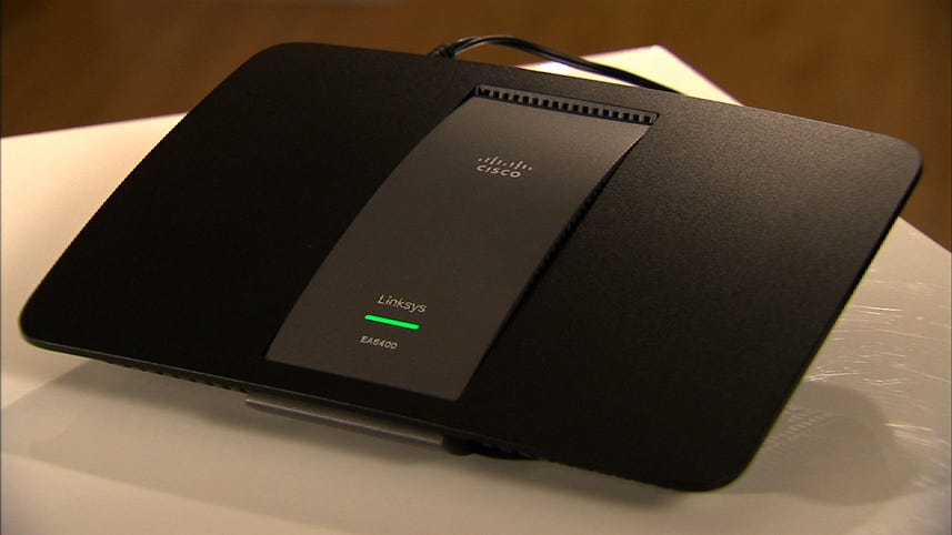 The Linksys EA6400 Smart Wi-Fi router is an OK deal