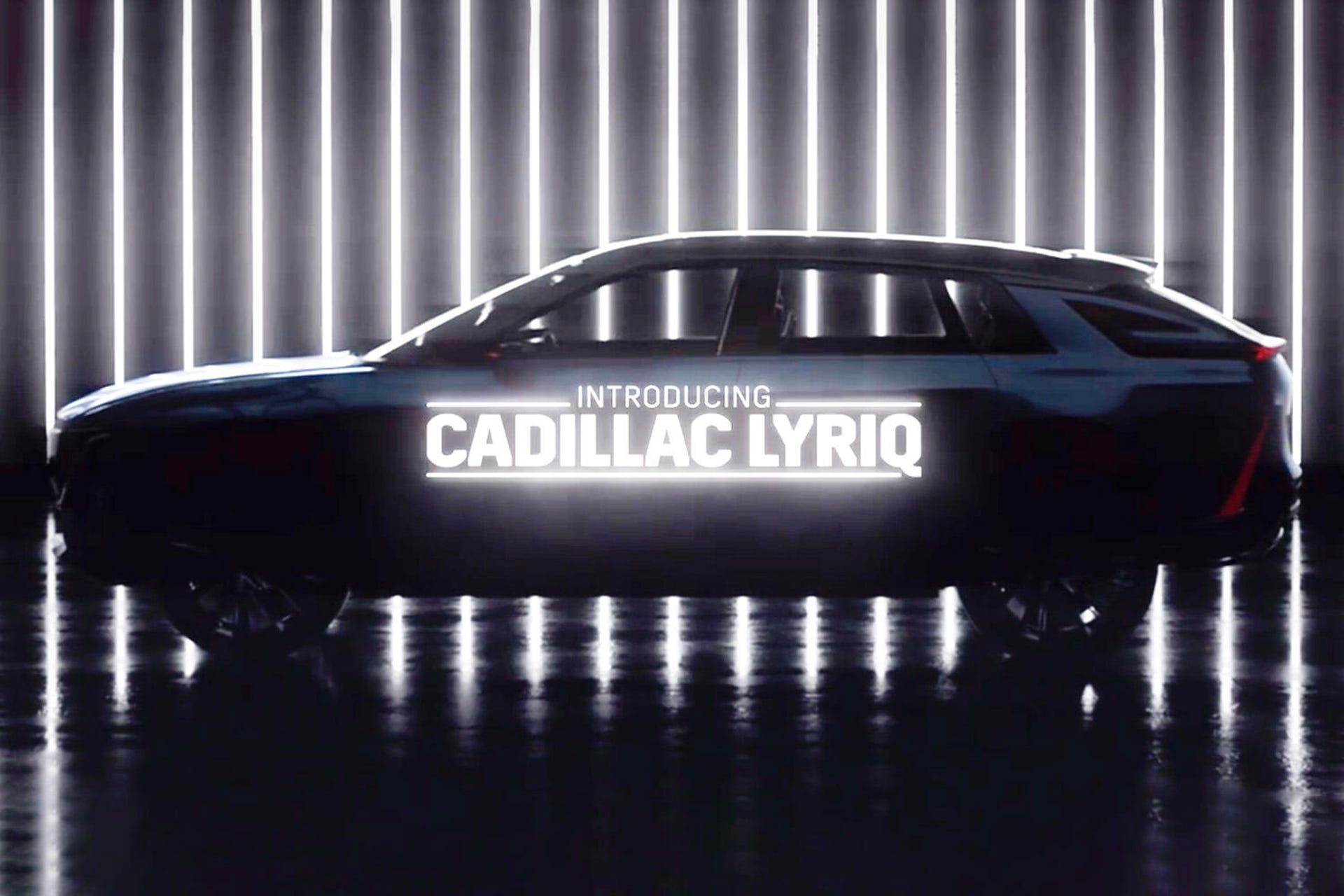 Cadillac Lyriq teaser