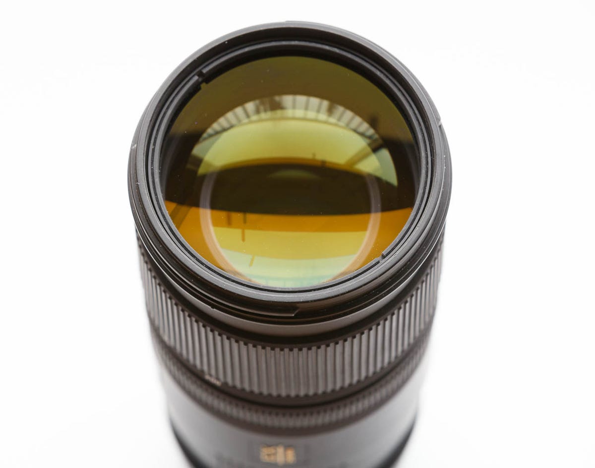 The Sigma APO 70-200mm F2.8 EX DG OS HSM lens is coated to cut down on internal reflections that can degrade images.