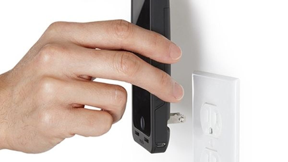 Just plug your iPhone right into a wall outlet. No sync/charge cable necessary.