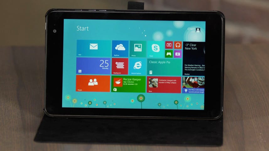 Dell's Venue 8 Pro is an 8-inch tablet with a premium feel