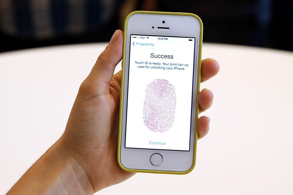 Touch ID launches with iOS 7
