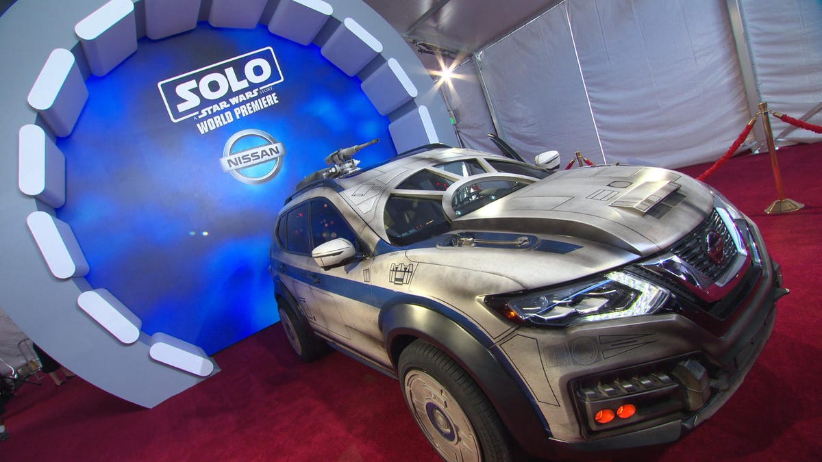 Nissan's 'Solo' show vehicle inspired by the Millennium Falcon - Video ...