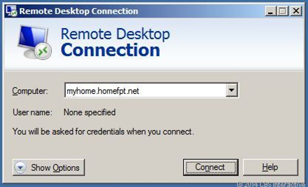 When configured properly with a Dynamic DNS service, you can remotely access your home computer as though you were at home in the same local network.