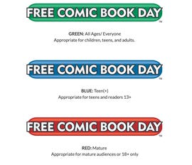 Free Comic Day 2022 Age Guide