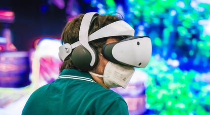 Sony Playstation VR 2 virtual reality headset