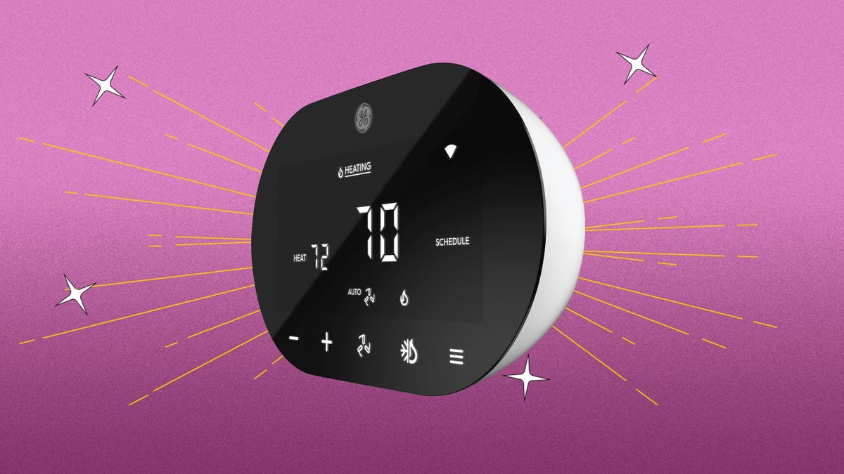 GE Lighting's Cync smart thermostat.