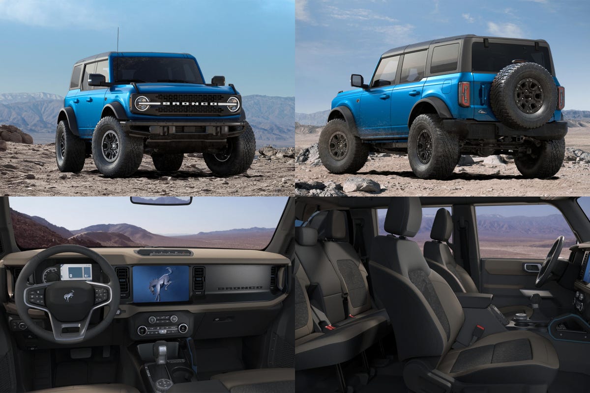 2021 Ford Bronco Wildtrak in Velocity Blue