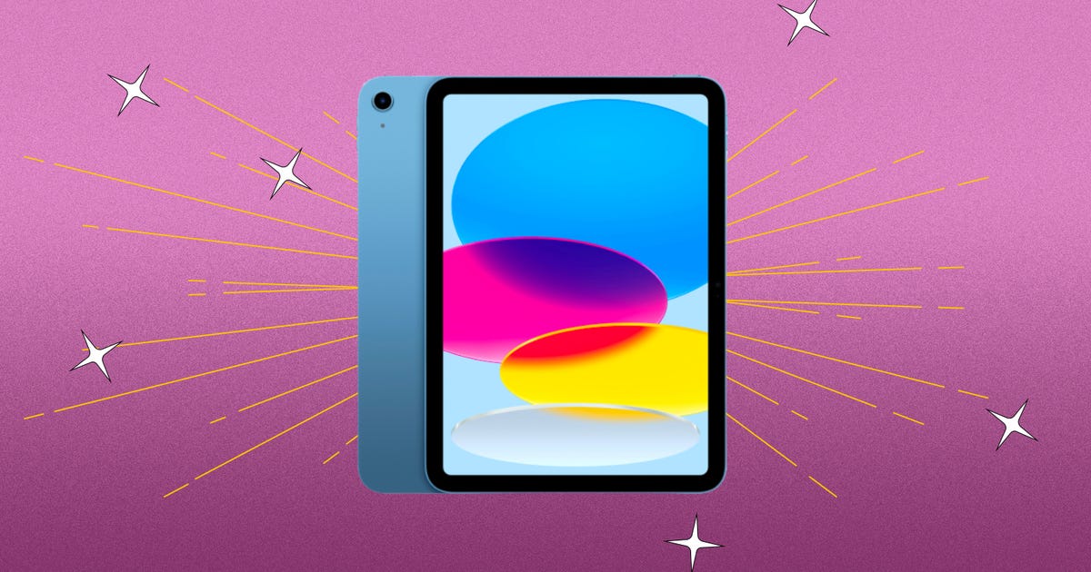 Apple’s New 10th-Gen iPad Hits Record Low Price With  Off All Configurations
