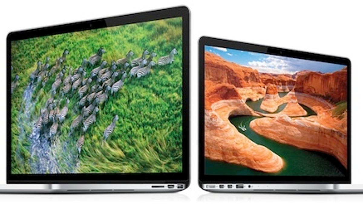 MacBook Pro Retina 13 on the right. It&apos;s a highly refined design -- though I didn&apos;t believe that at first.