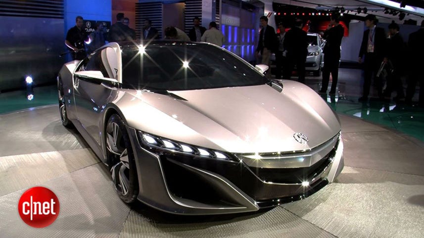 A First Look at the Acura NSX hybrid concept