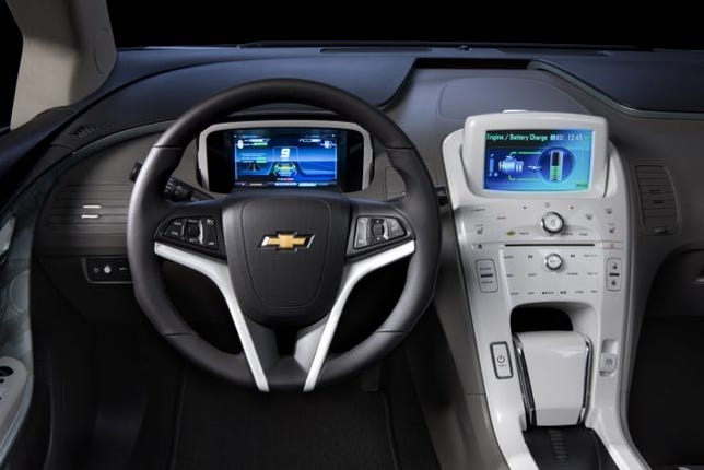 Chevy Volt interior picture