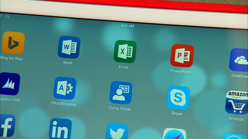 Microsoft Office for iPad in action (video)