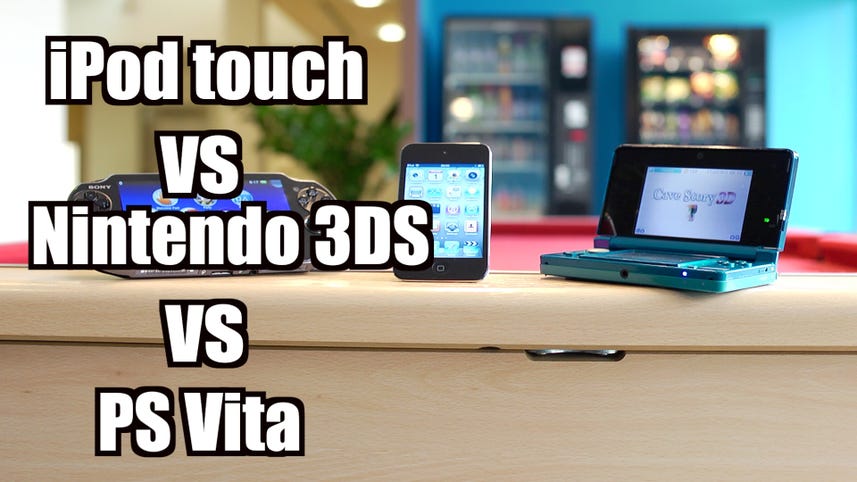 iPod Touch vs Nintendo 3DS vs PlayStation Vita
