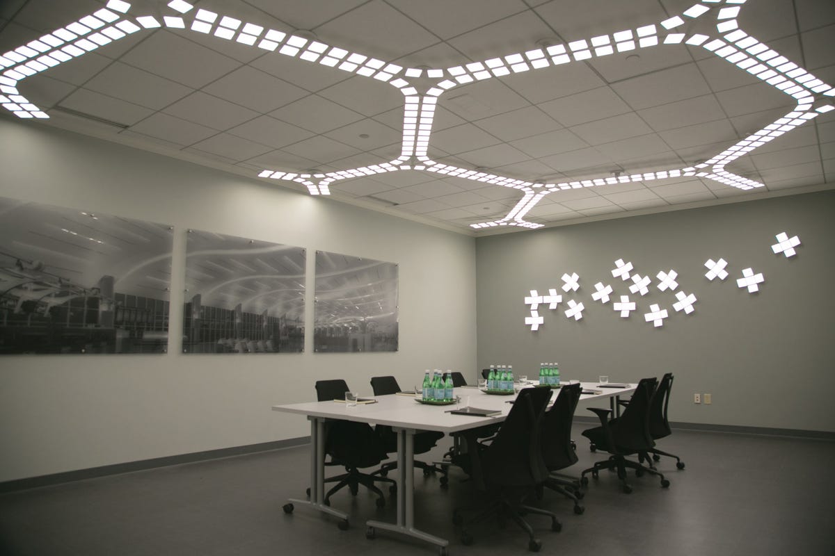 Acuity Brands has embraced lights made from OLED panels.