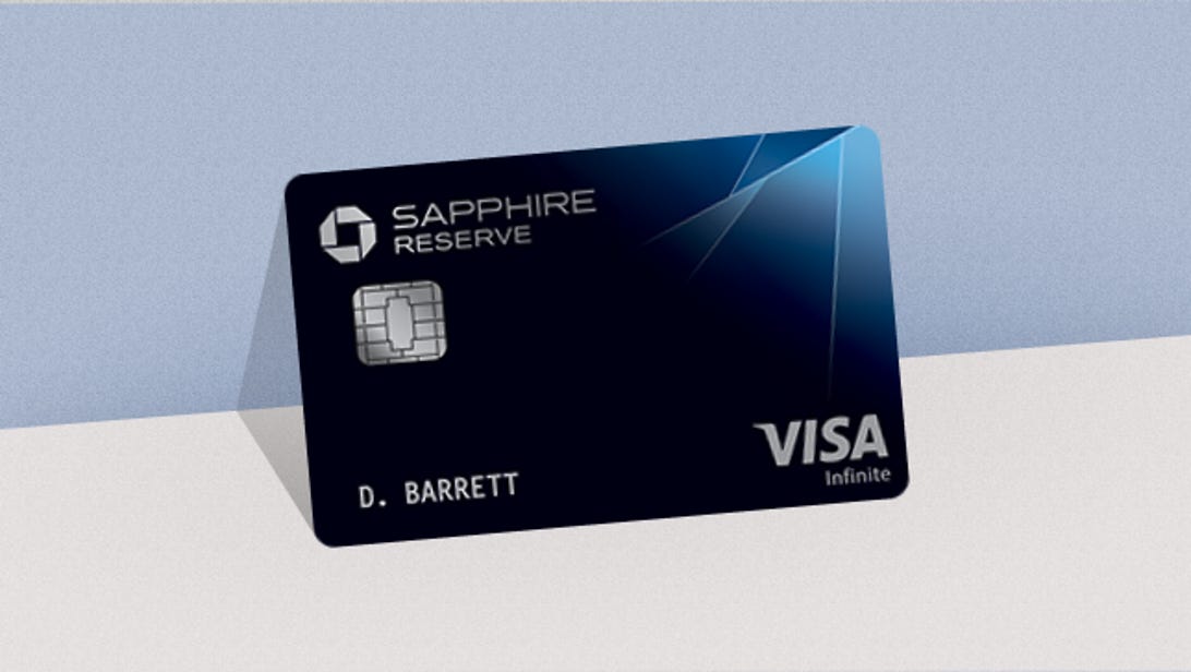 The Chase Sapphire Reserve credit card