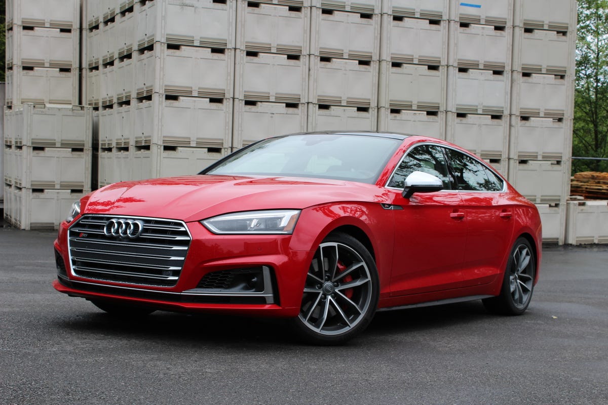 2018 Audi S5 in Tango Red over Rotor Gray