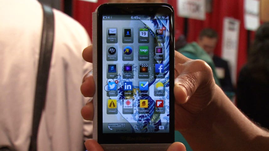 Hands-on with the BlackBerry Z30