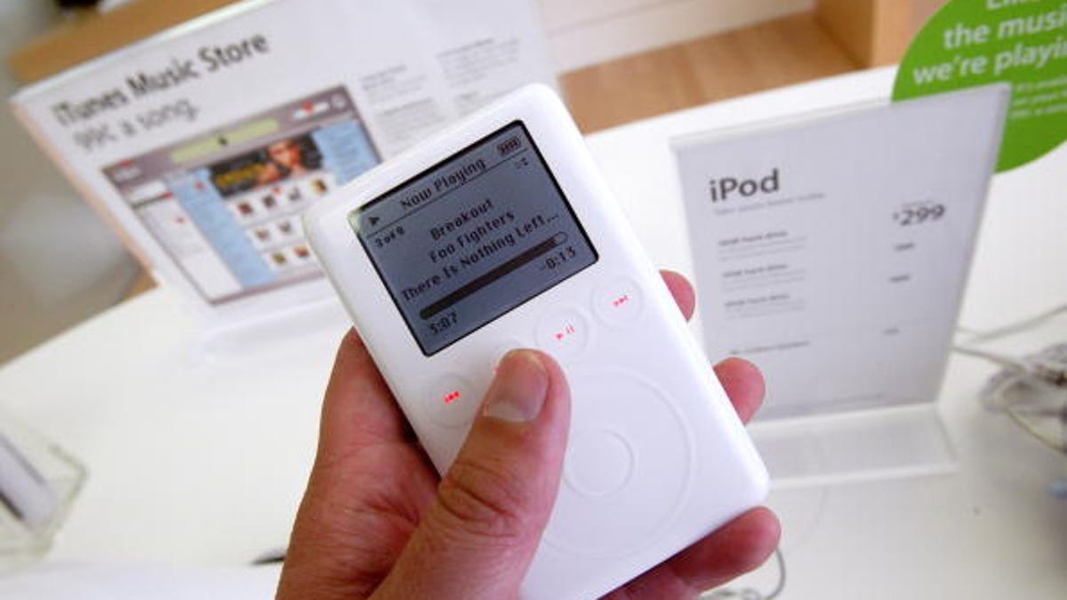 Apple&apos;s iPod in 2003.