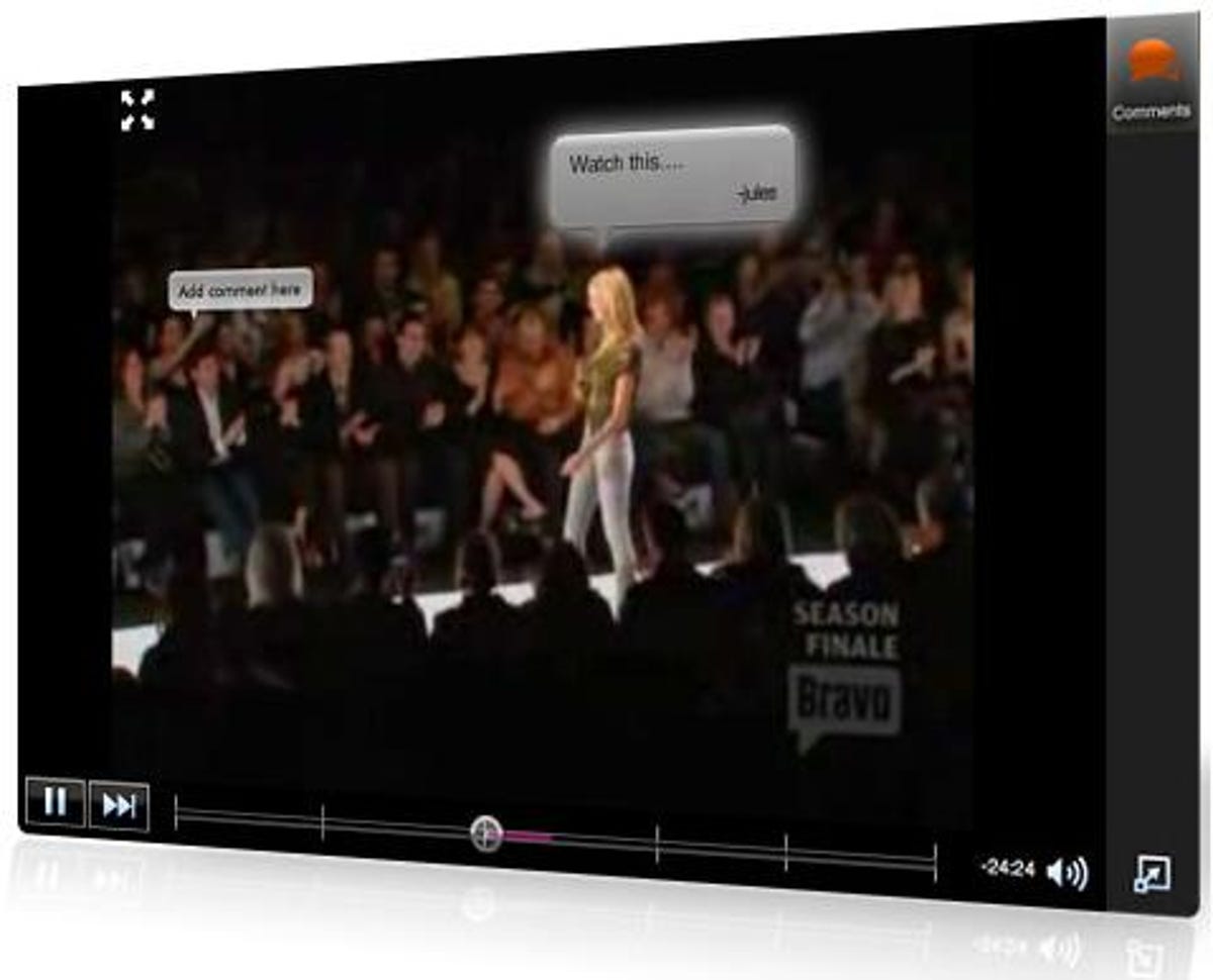 Omnisio lets people add annotations and captions to videos.