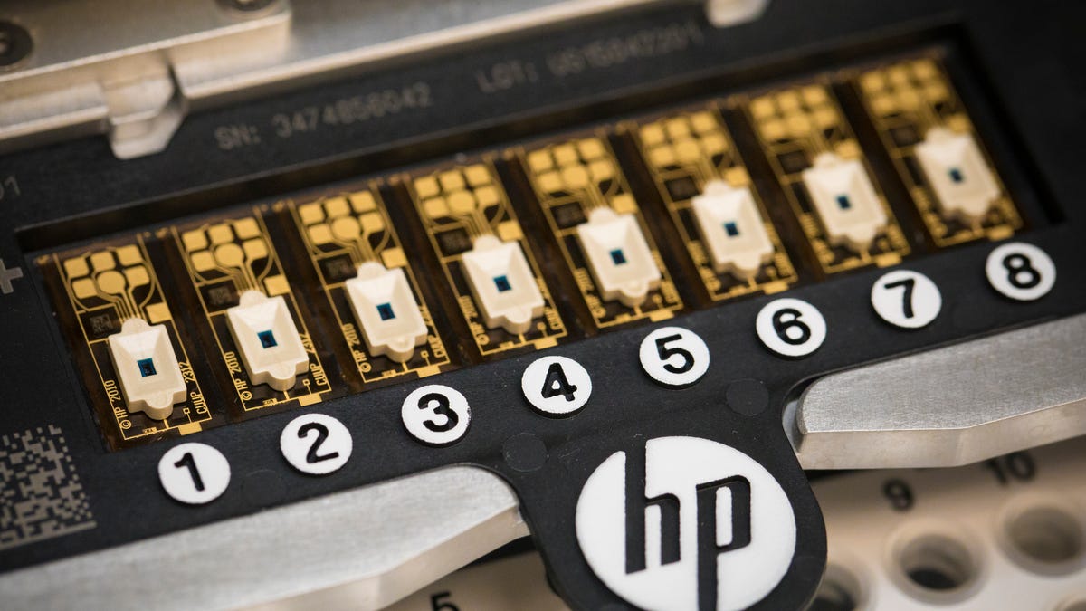 HP has repurposed its inkjet printers to construct structures from living cells.​