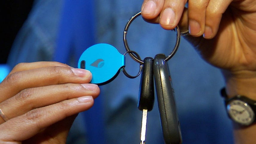 Never lose your keys again with TrackR Bravo