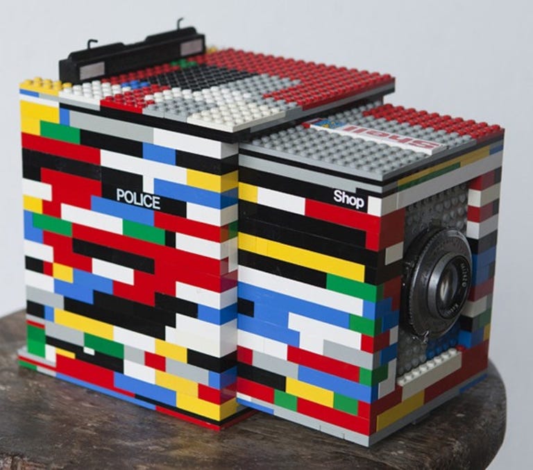 Lego large-format camera
