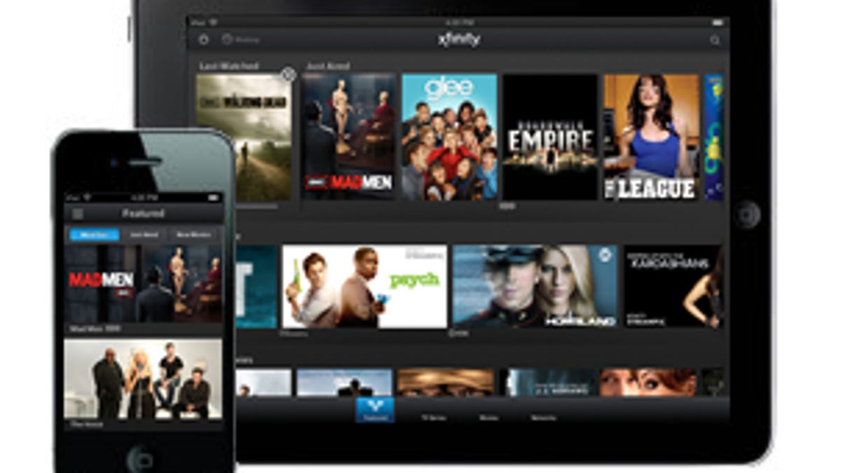 Comcast's Xfinity TV Player for Android