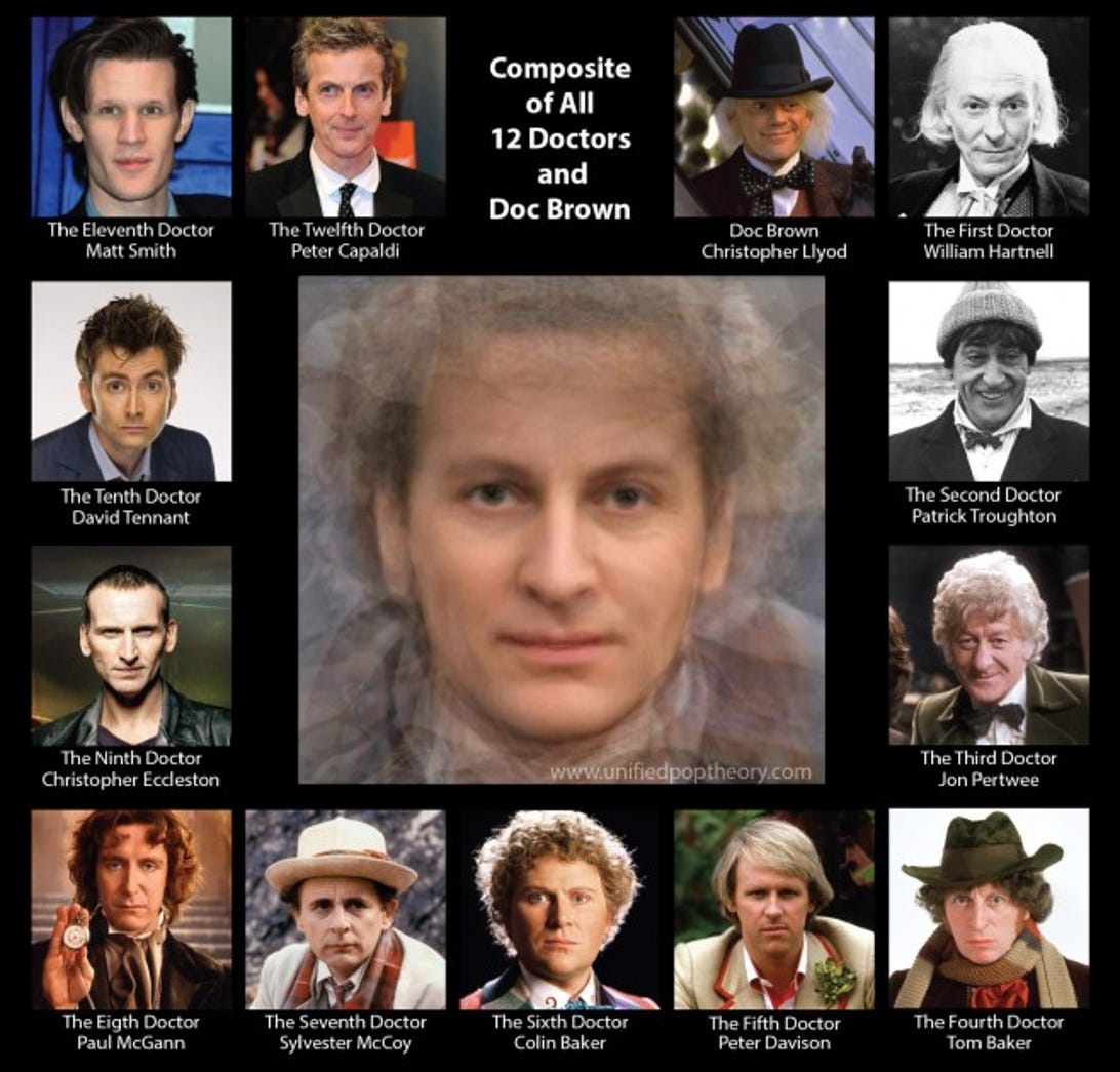Doctor Who actors and composite