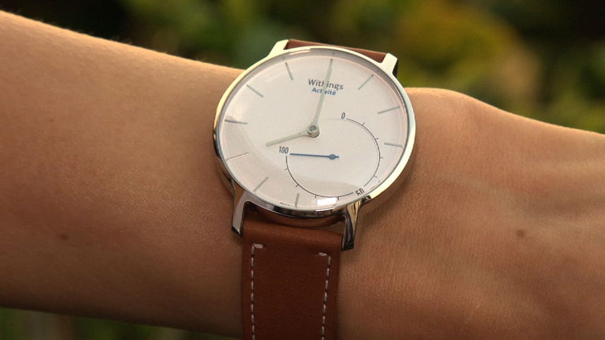 Withings Activité: a real analog watch with embedded fitness tracking inside