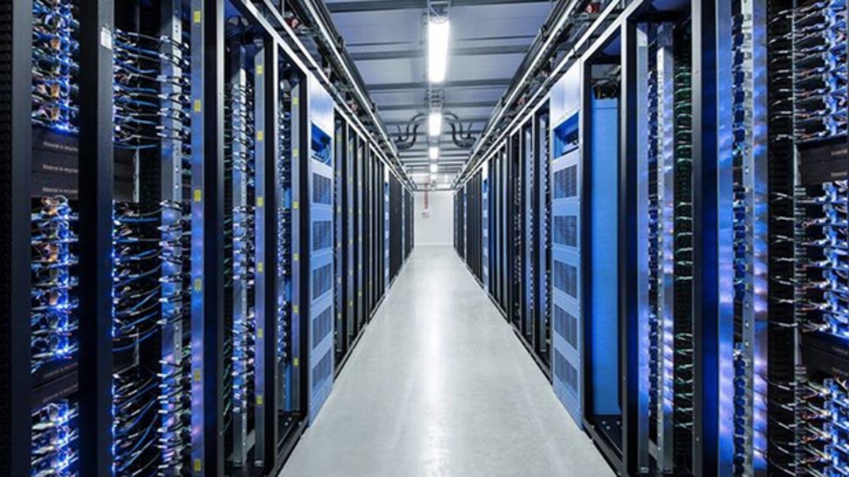 One of Facebook's data centers. The social networking company is soon planning to fully support an encryption technology, called forward secrecy, that is believed to defeat even government spy agencies.