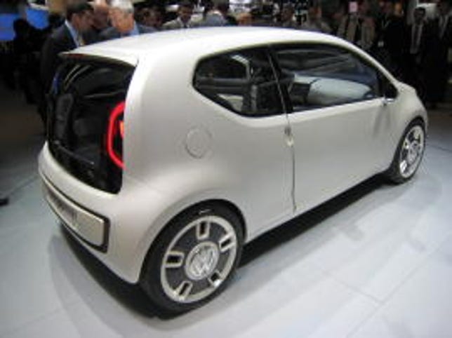 The Volkswagen Up debuted today in Frankfurt.