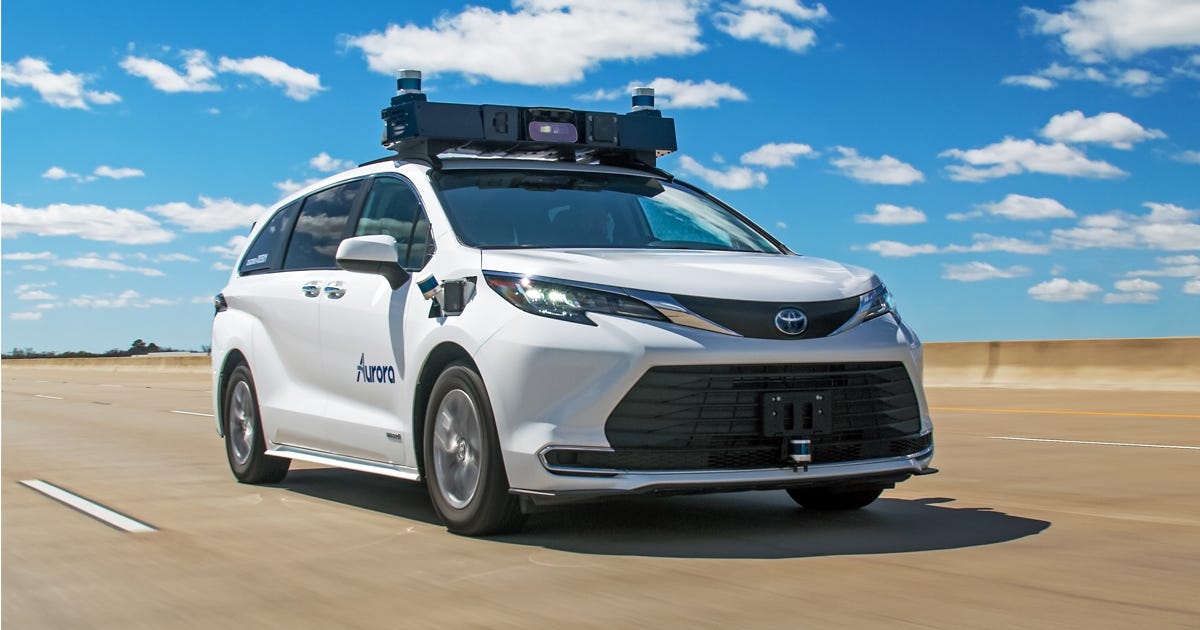 Aurora Unveils Toyota Sienna-Based mostly Autonomous Experience-Hailing Fleet