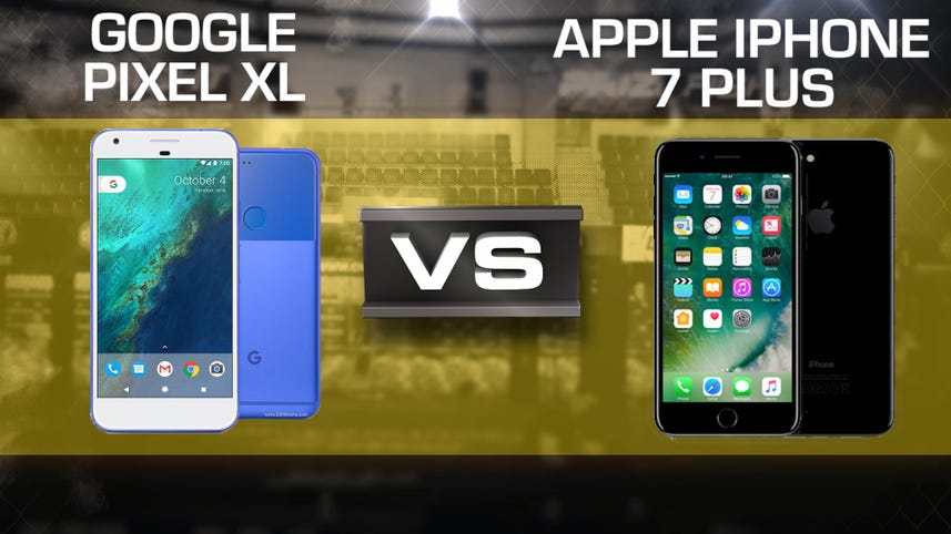 Google Pixel XL vs. iPhone 7 Plus