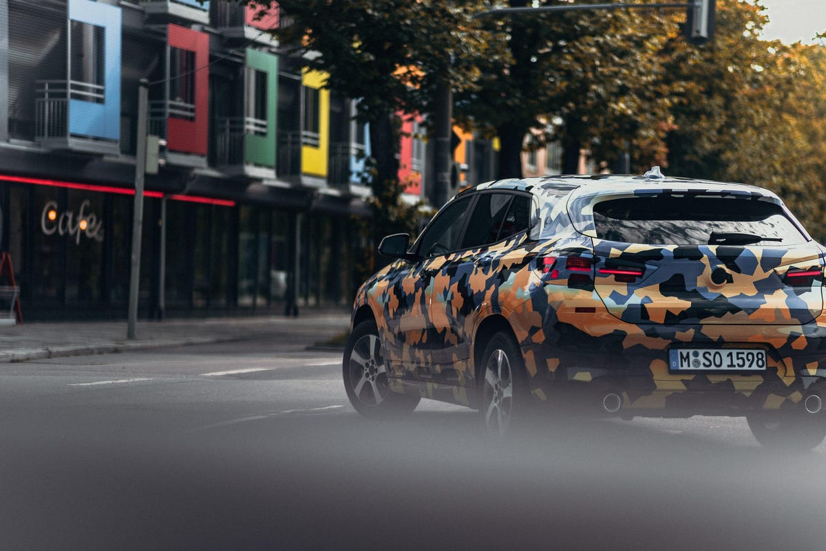 2018 BMW X2 - camouflaged