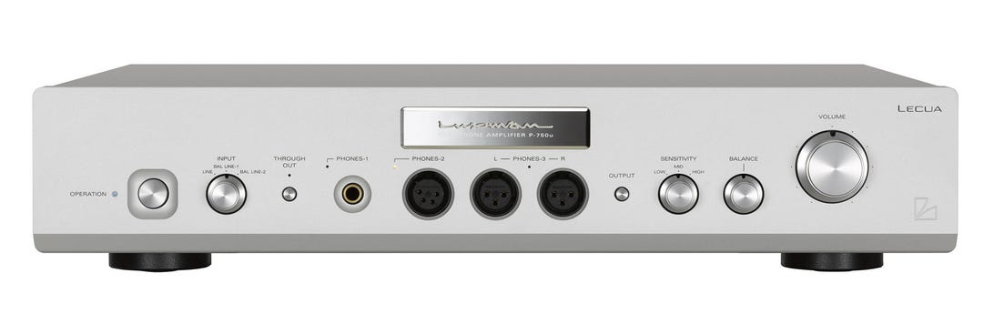 The Luxman P-750u headphone amp is truly drool-worthy