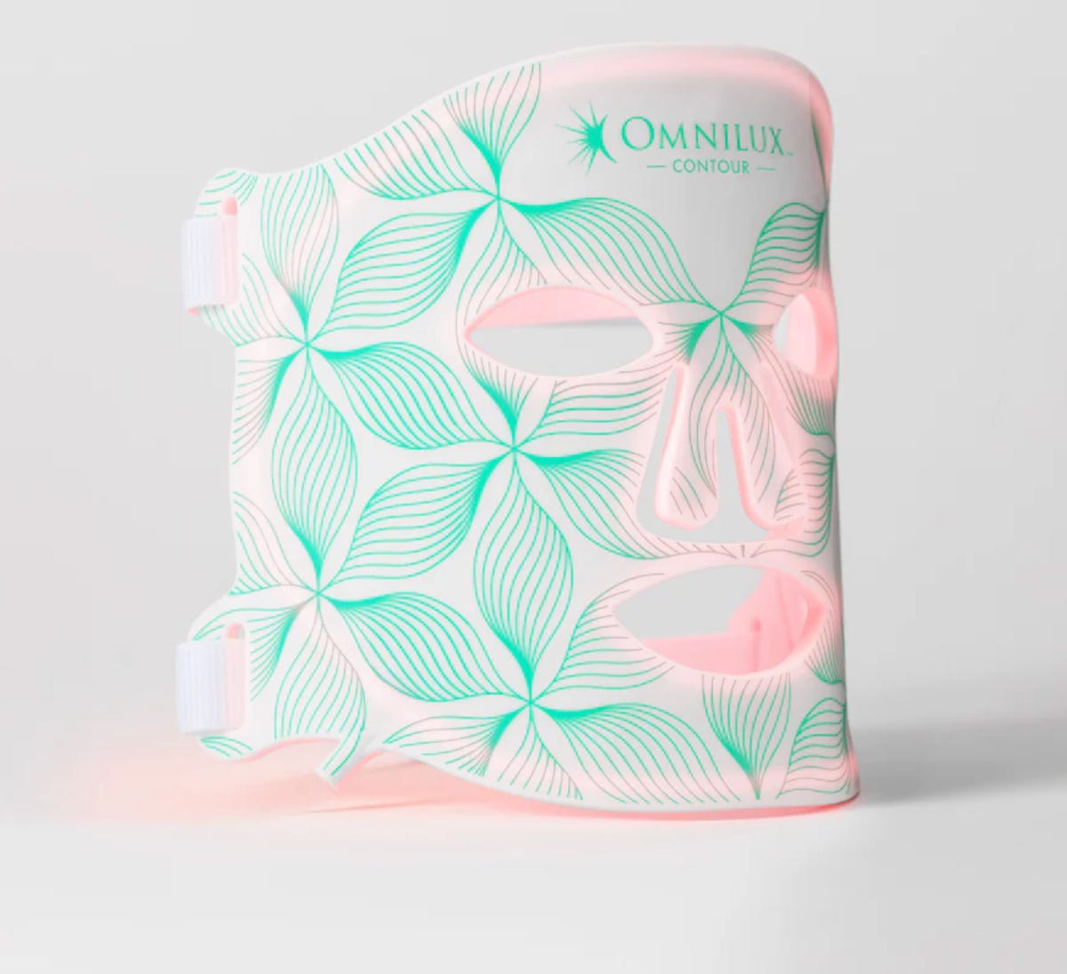 An Omnilux LED face mask