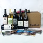 6 bottles of wine and firstleaf box