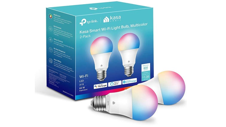 tp link kasa color changing rgb smart bulbs 2 pack