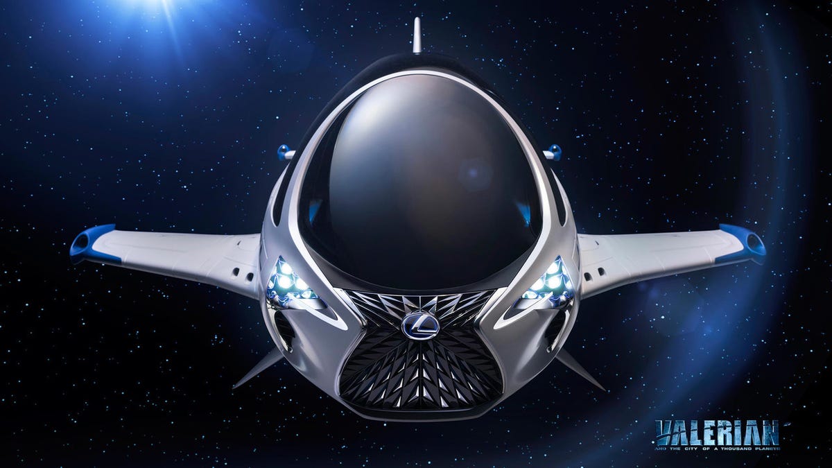 Lexus Spaceship for Valerian