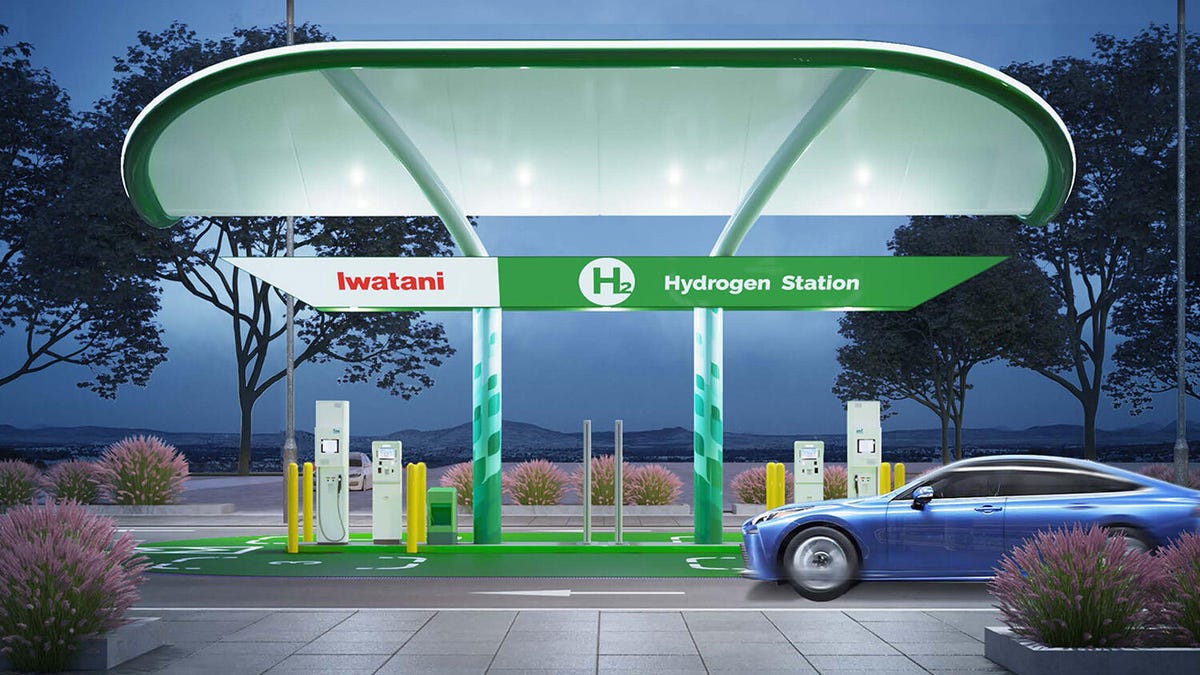Toyota Iwatani hydrogen fuel station