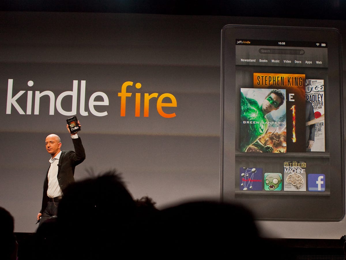 Amazon unveils Kindle Fire